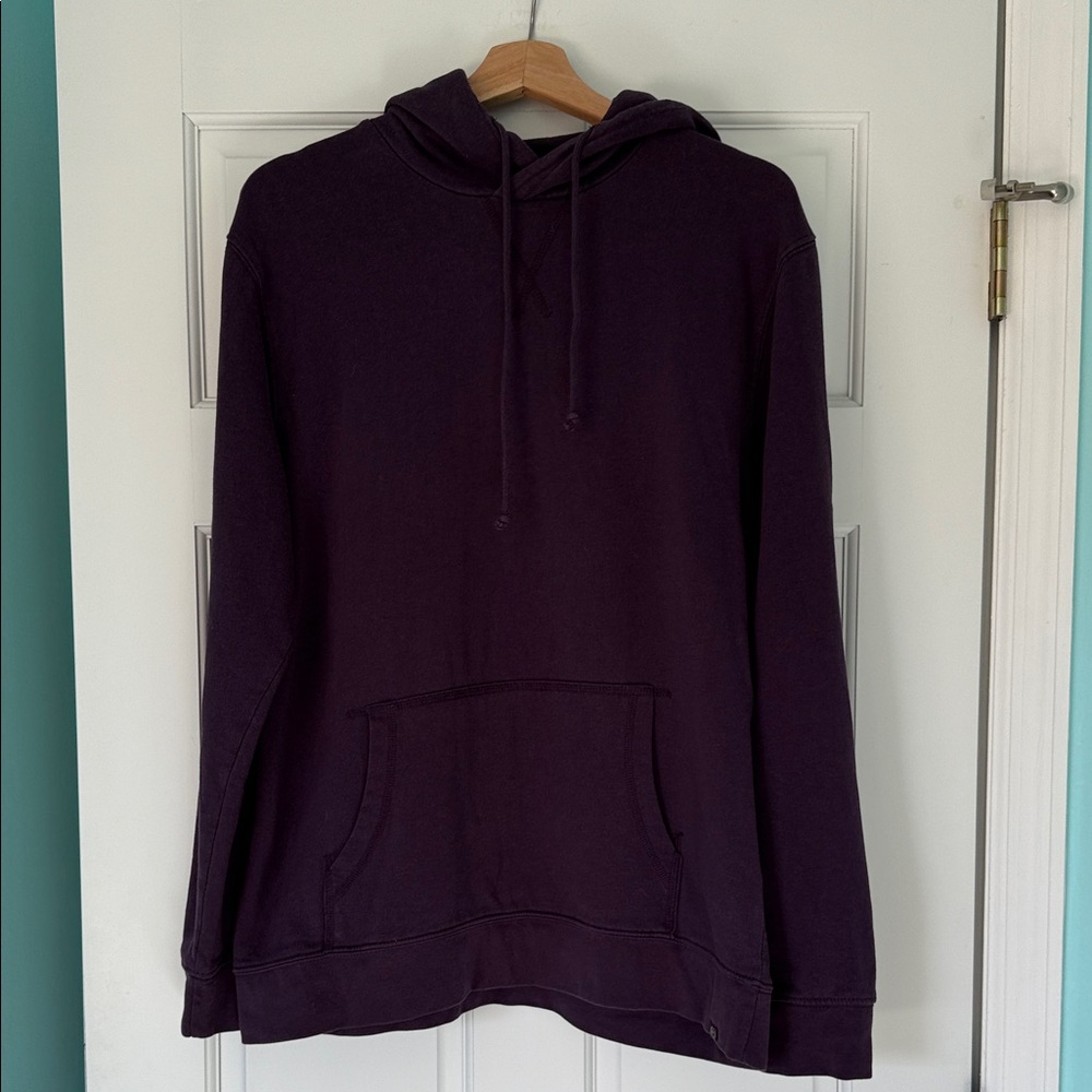 Threads 4 Thought Men's Dark Purple Hoodie